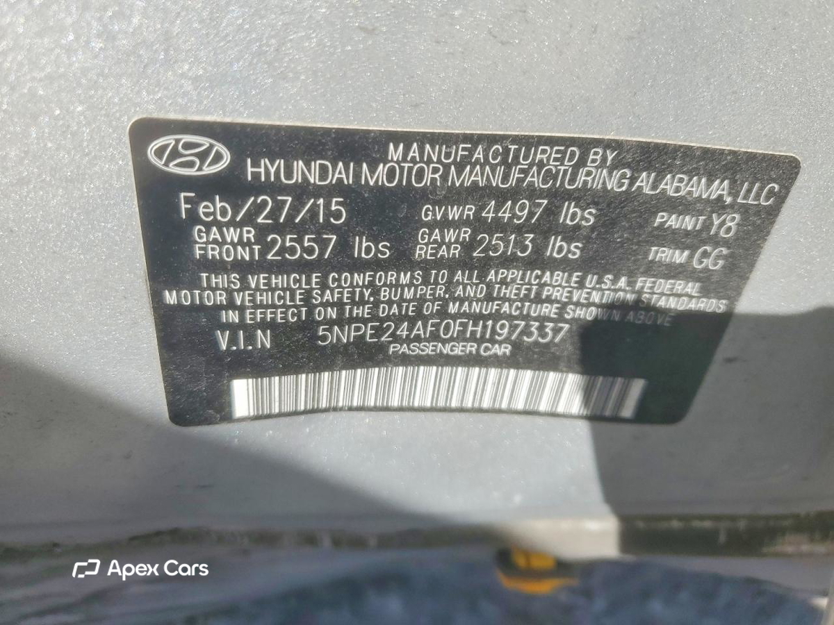 Hyundai Sonata 2015