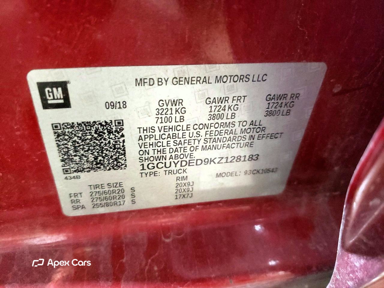 Chevrolet Silverado 2019