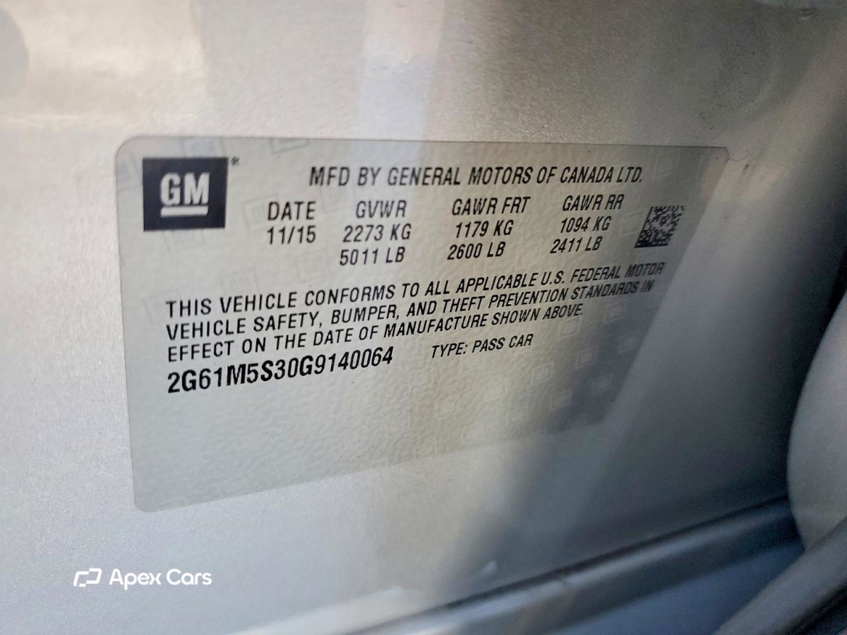 Cadillac XTS 2016