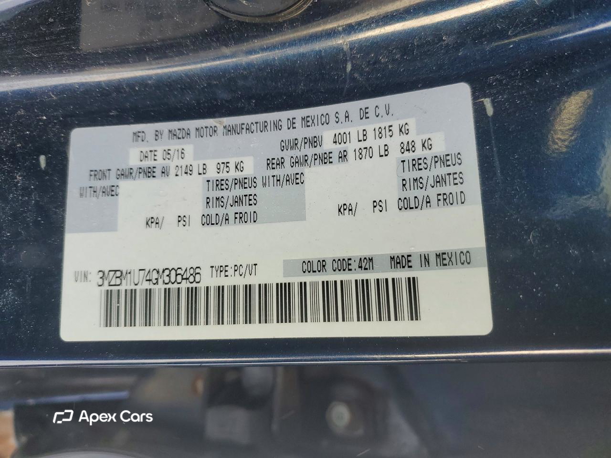 Mazda 3 2016