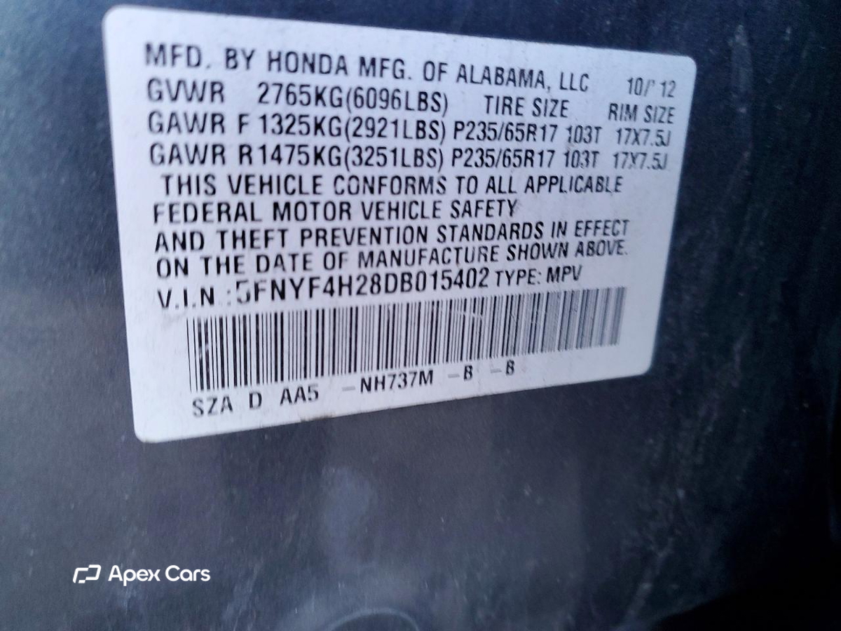 Honda Pilot 2013
