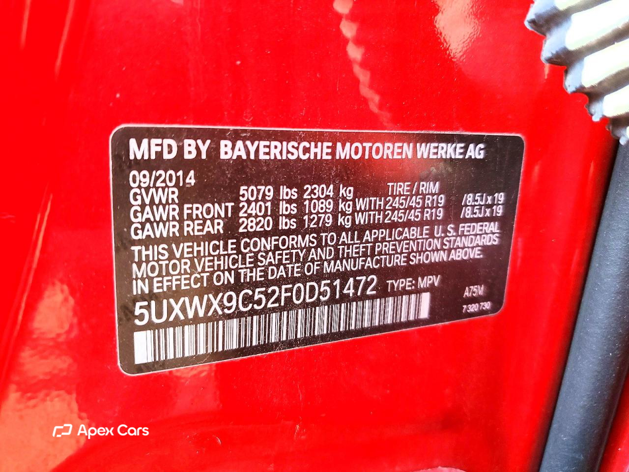 BMW X3 2015
