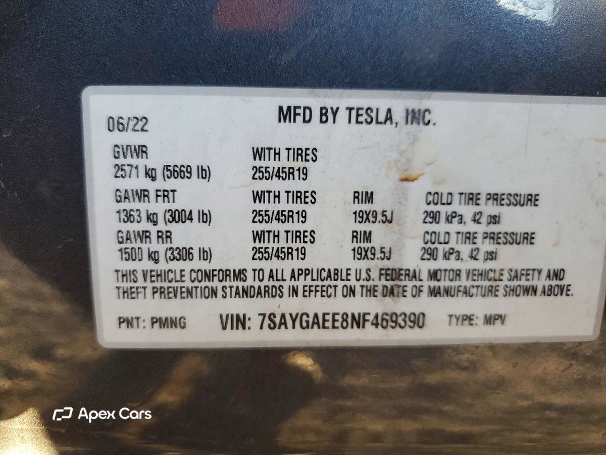 Tesla Model Y 2022
