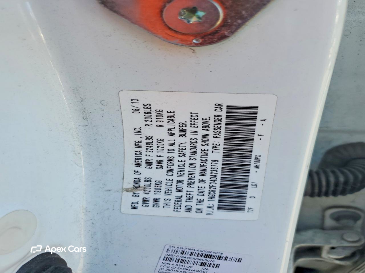 Honda Accord 2013