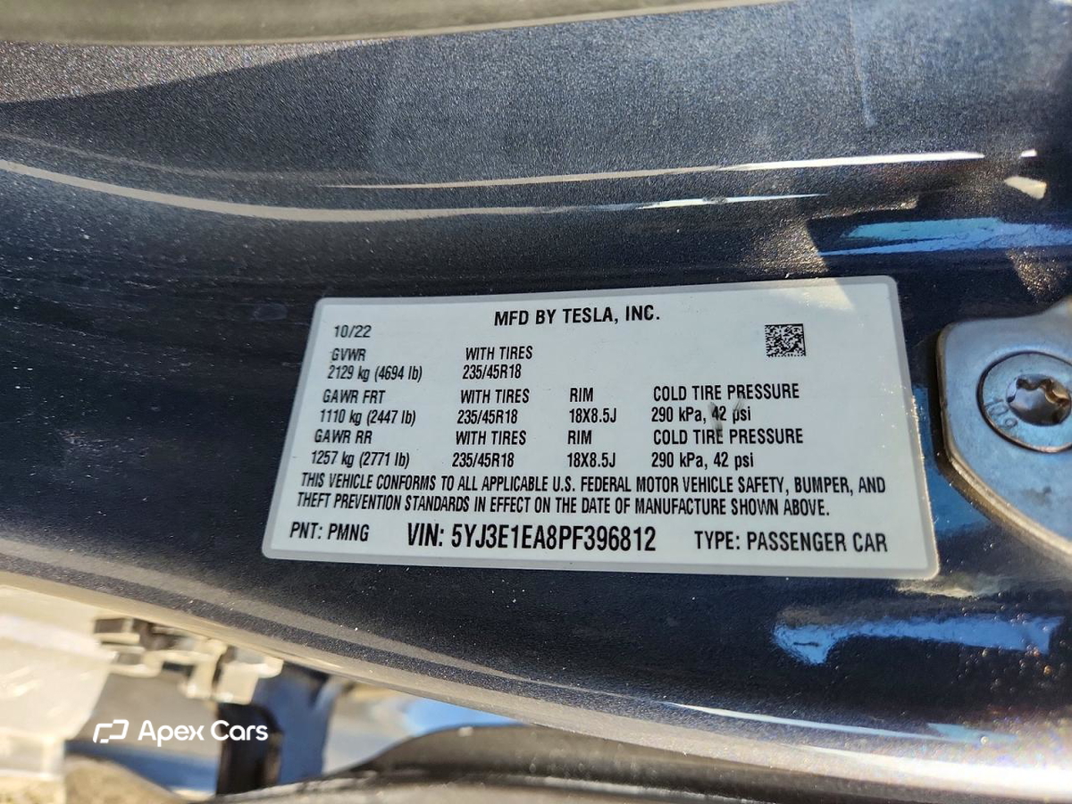 Tesla Model 3 2023