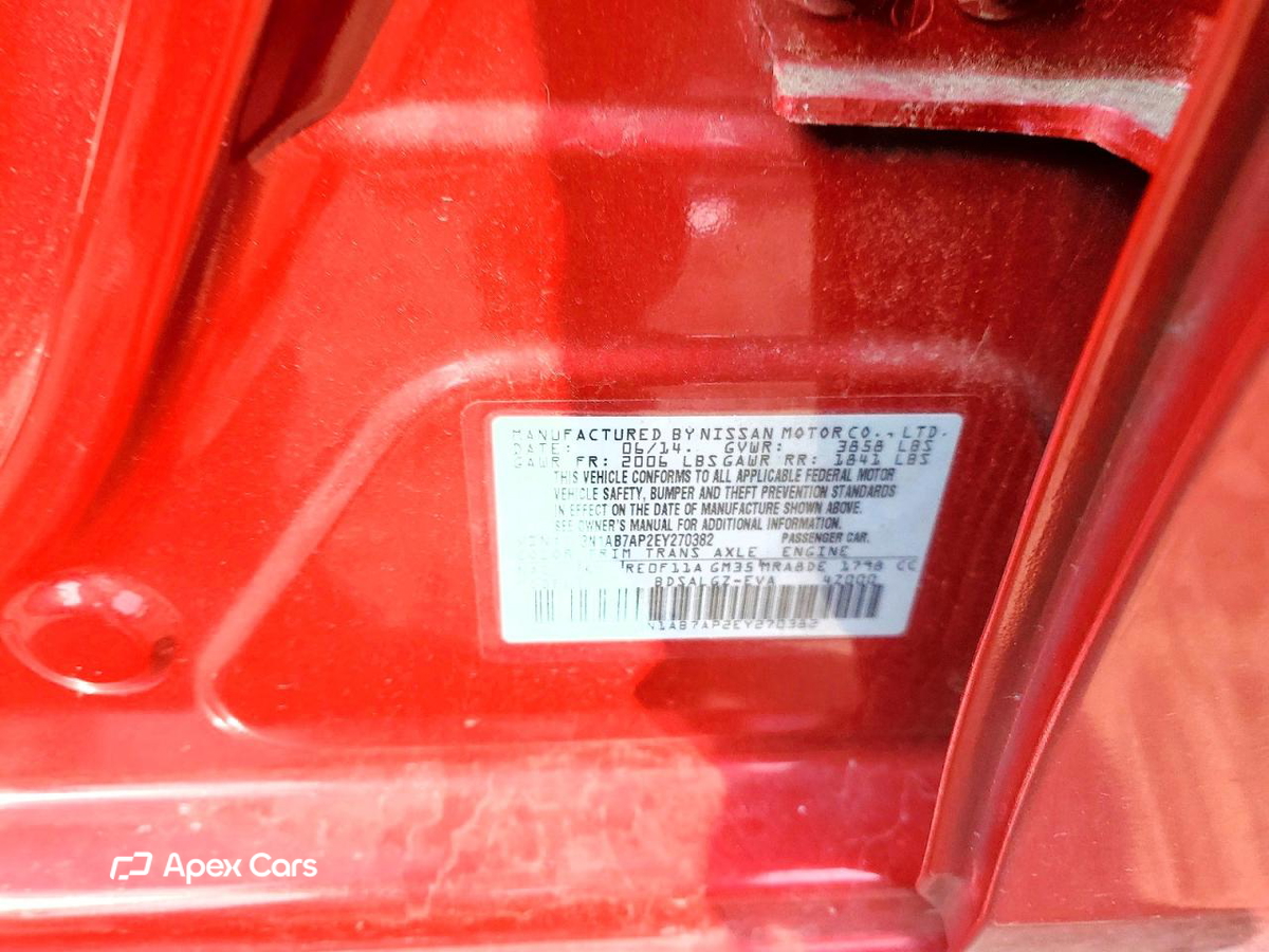 Nissan Sentra 2014