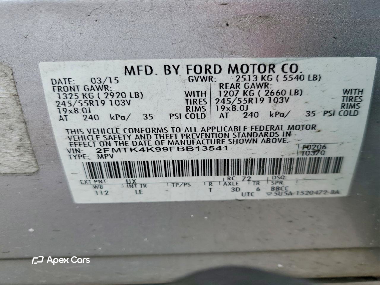 Ford Edge 2015