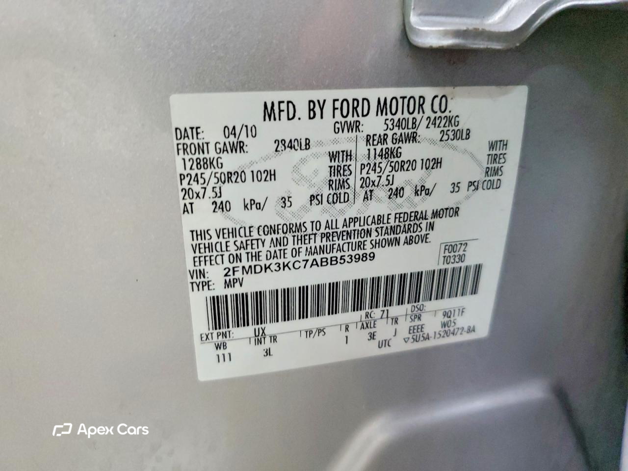 Ford Edge 2010