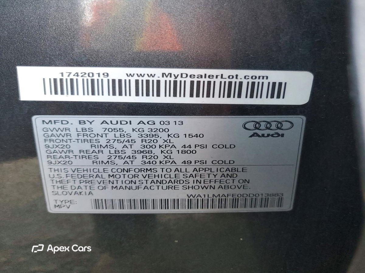 Audi Q7 2013
