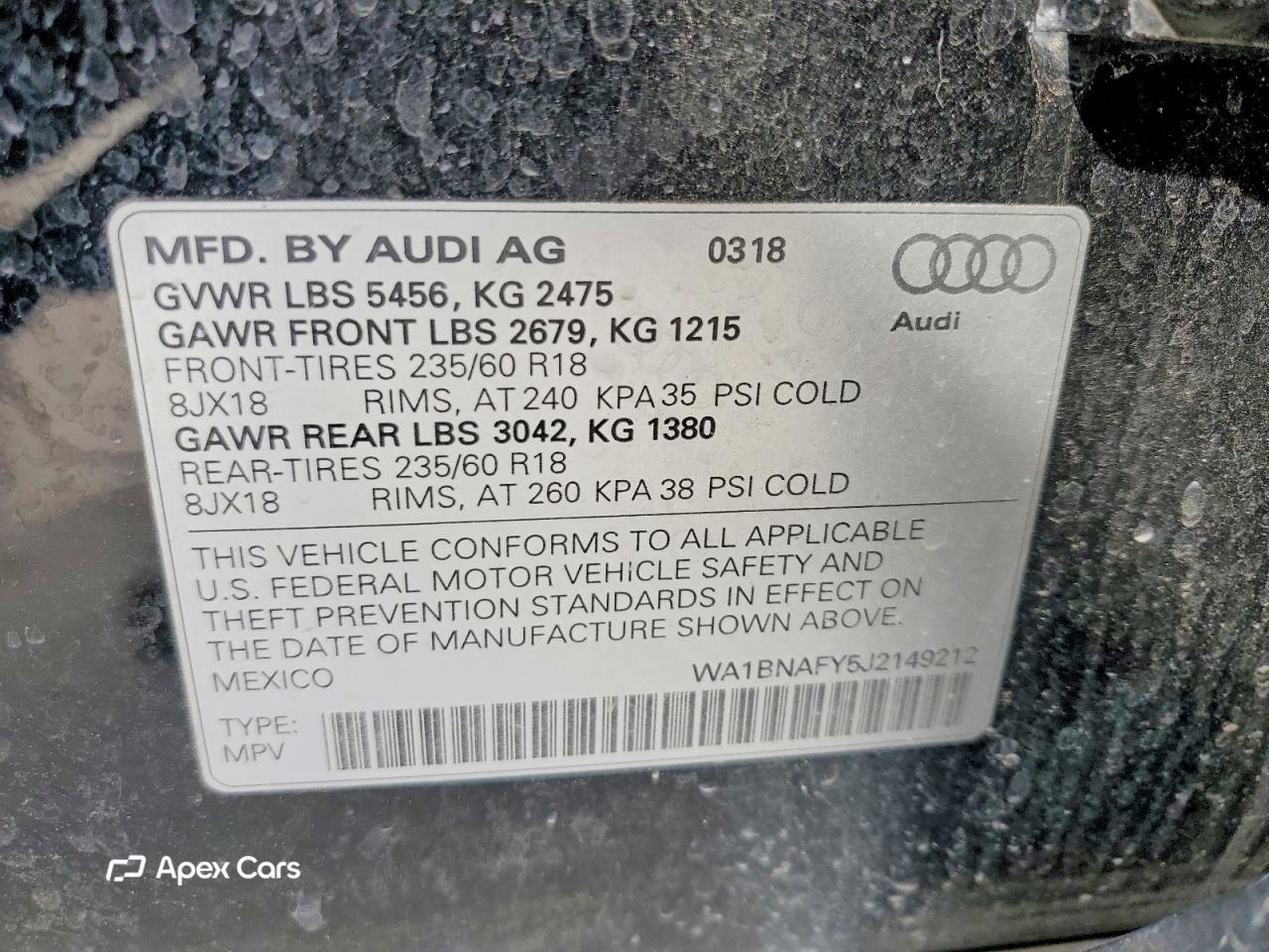 Audi Q5 2018