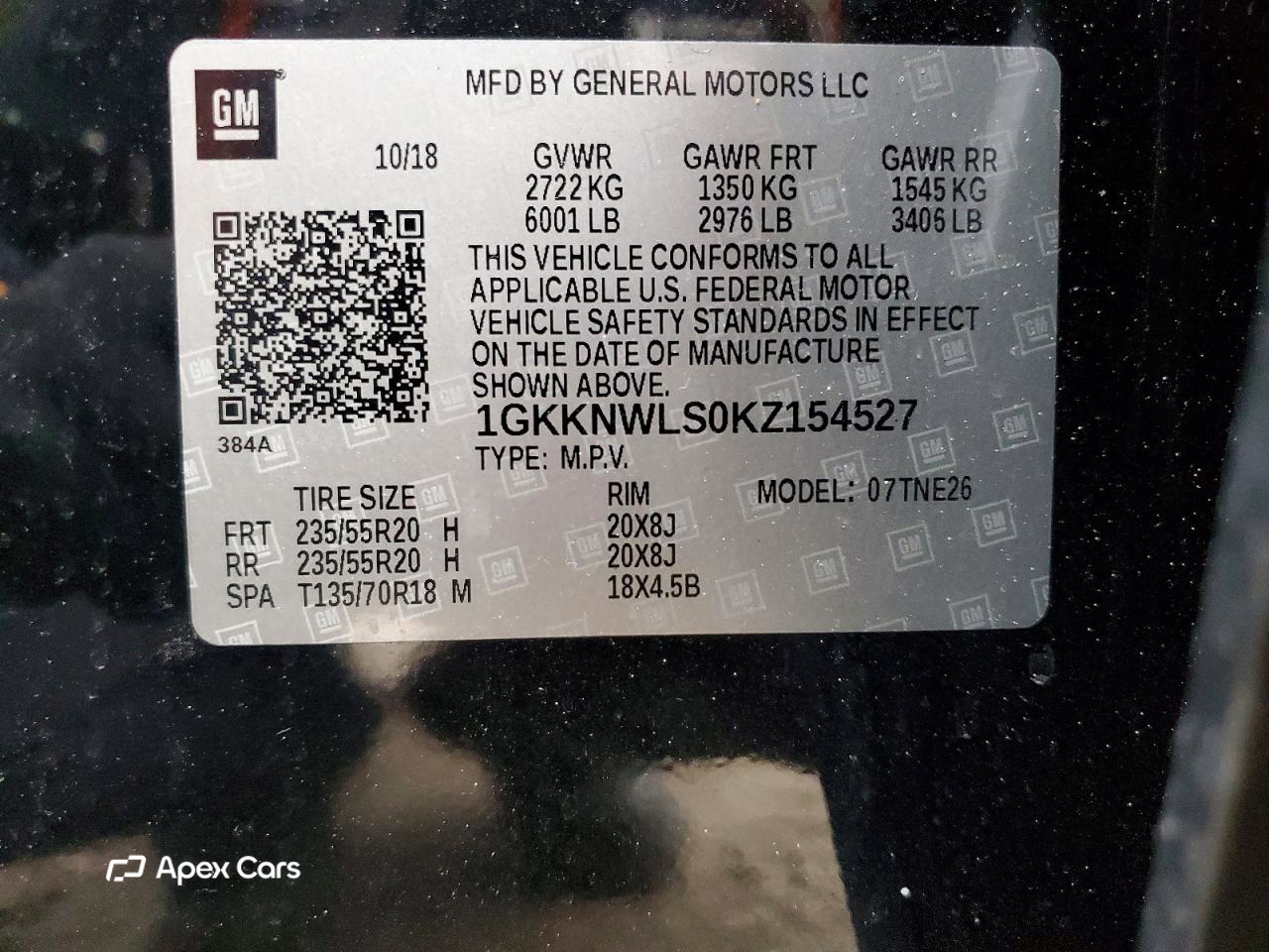 GMC Acadia 2019