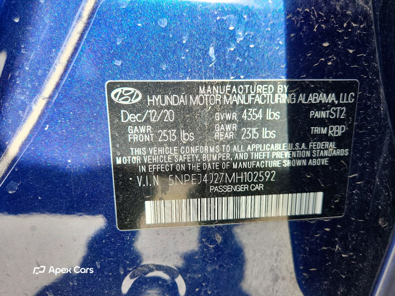 Hyundai Sonata 2021