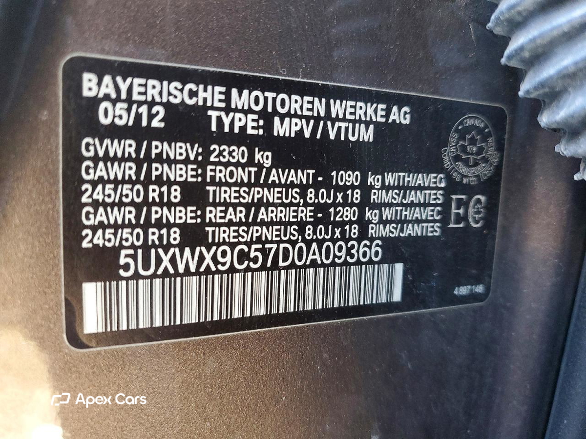 BMW X3 2013