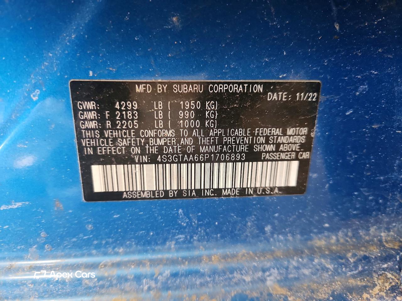 Subaru Impreza 2023