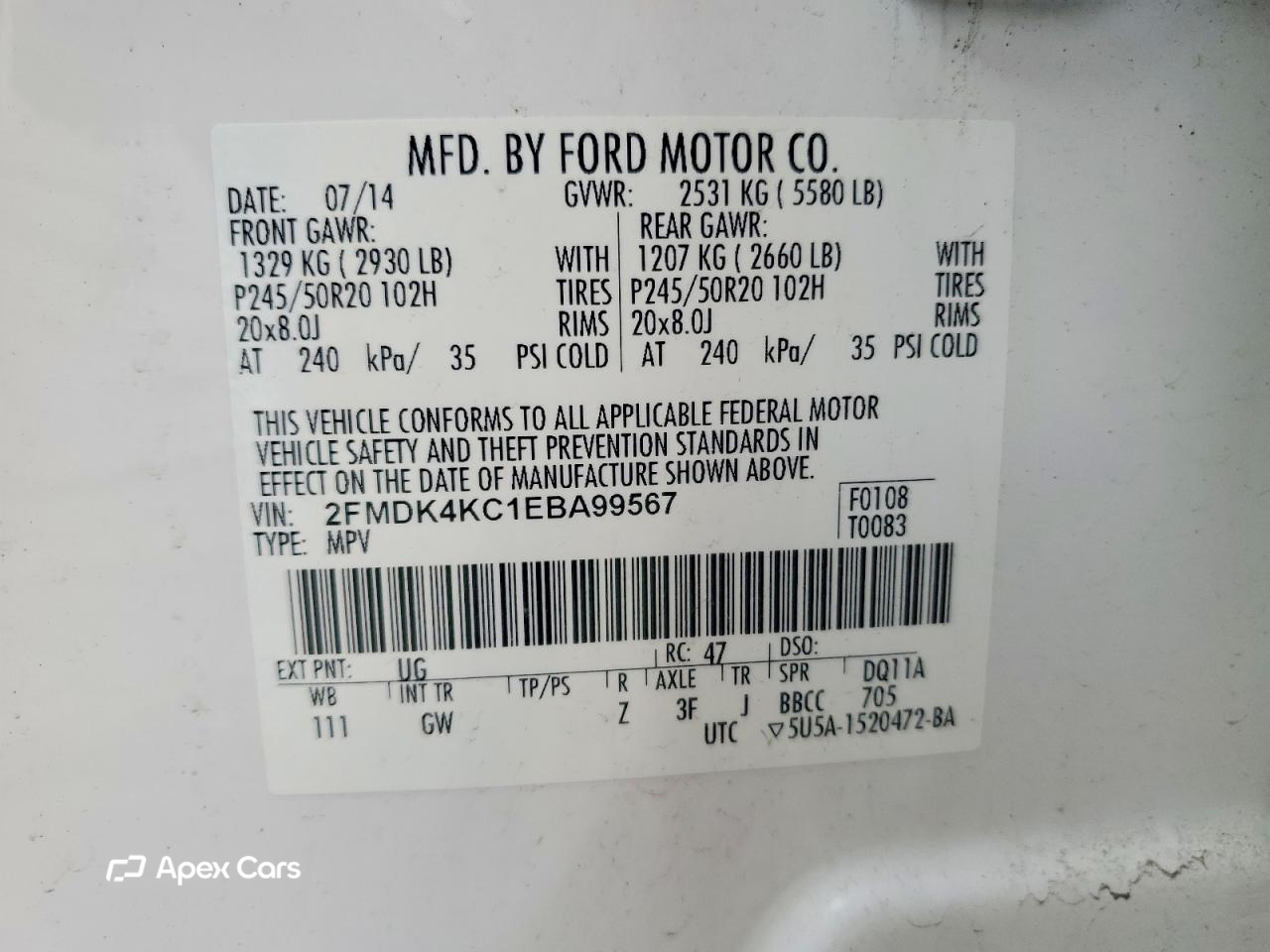 Ford Edge 2014