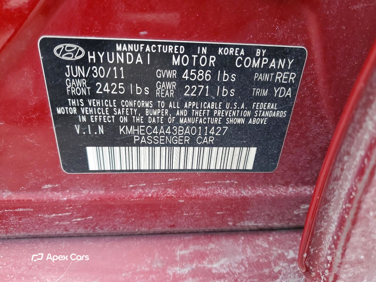 Hyundai Sonata 2011