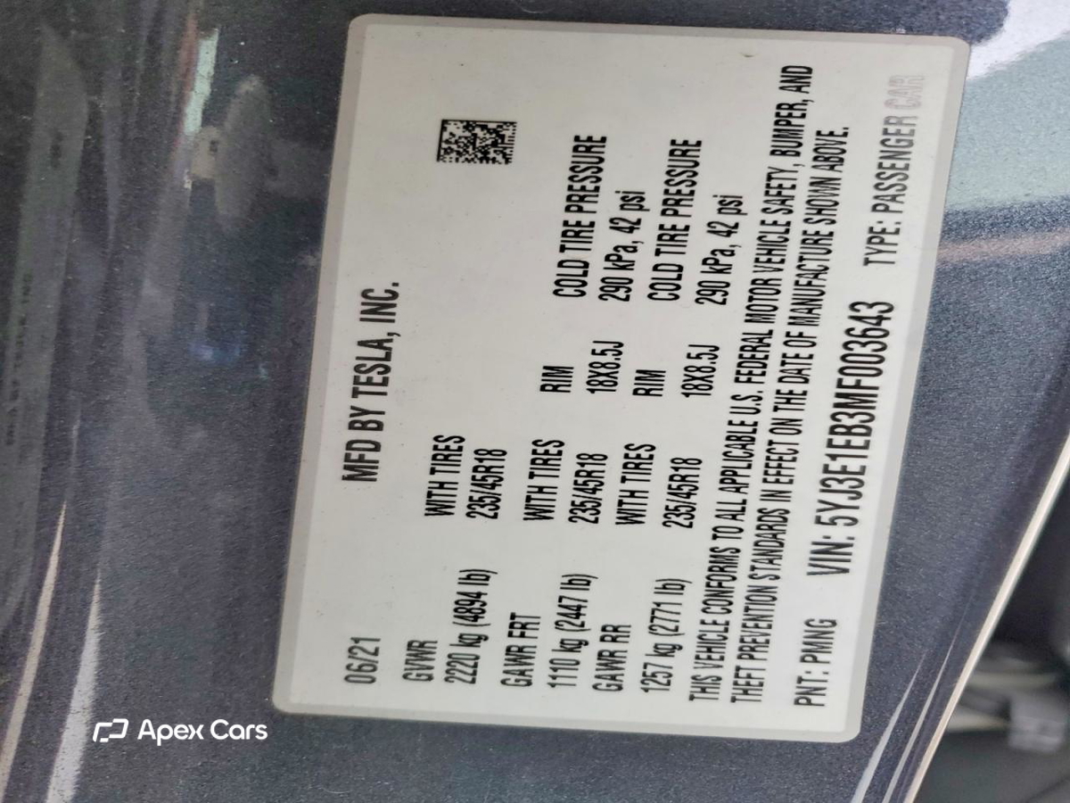 Tesla Model 3 2021