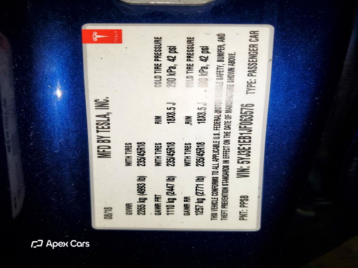 Tesla Model 3 2018