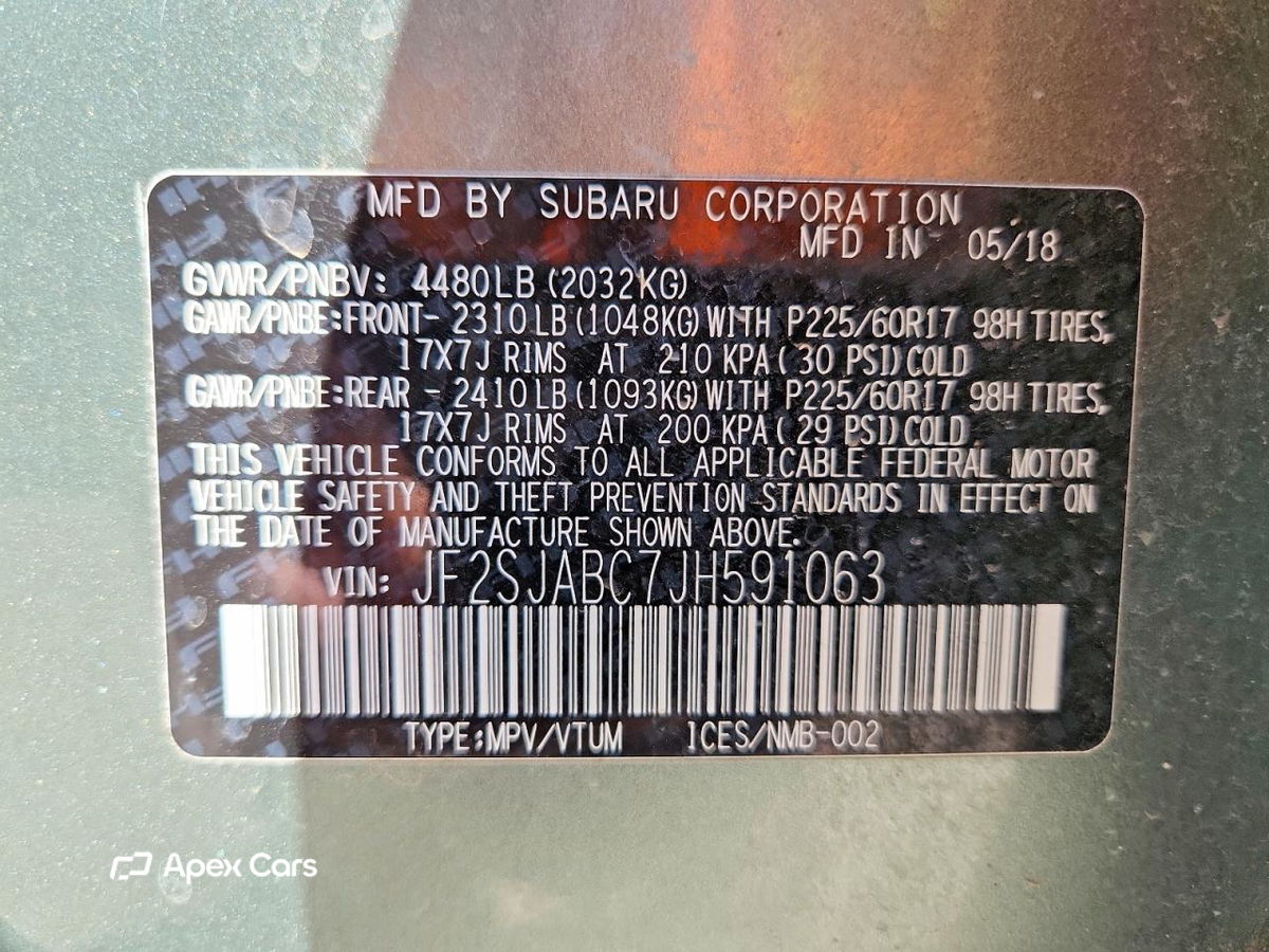 Subaru Forester 2018