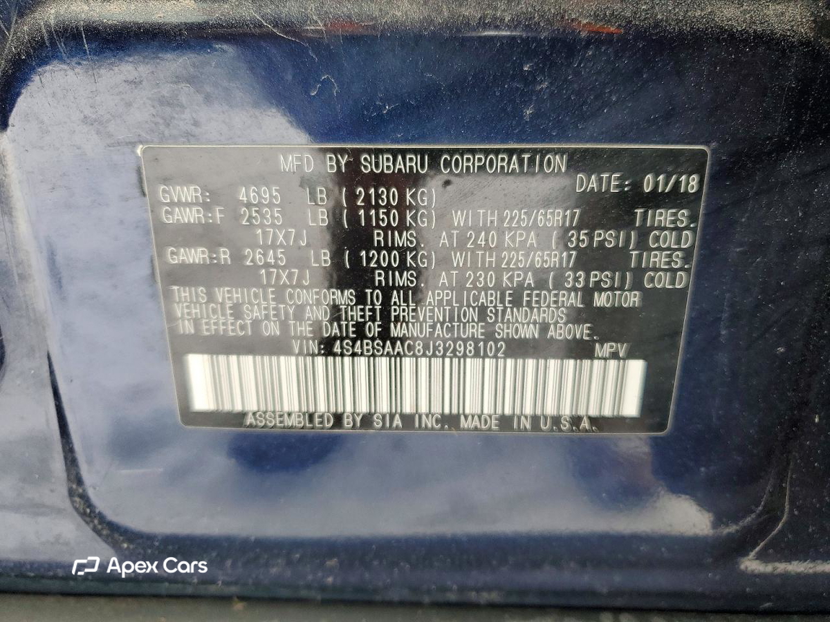 Subaru Outback 2018