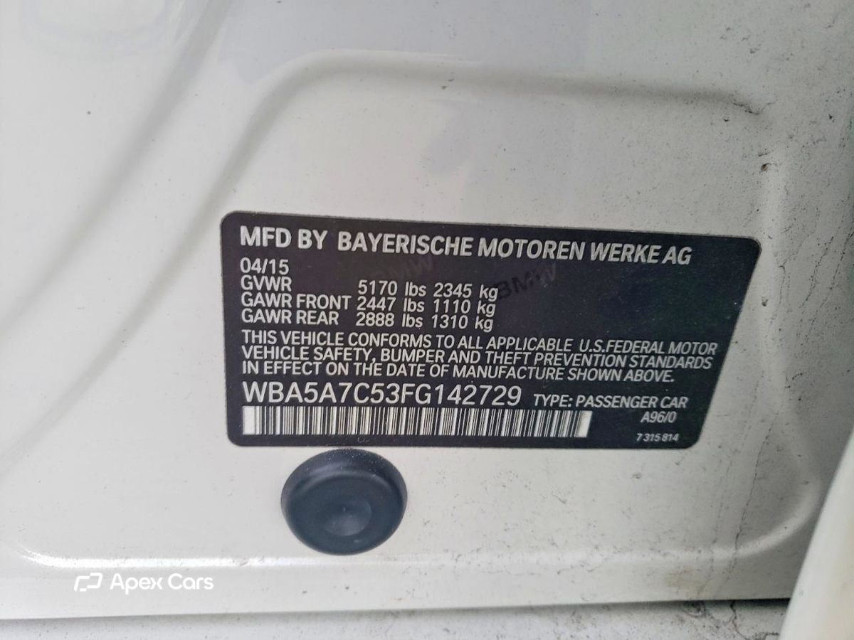 BMW Series 5 2015