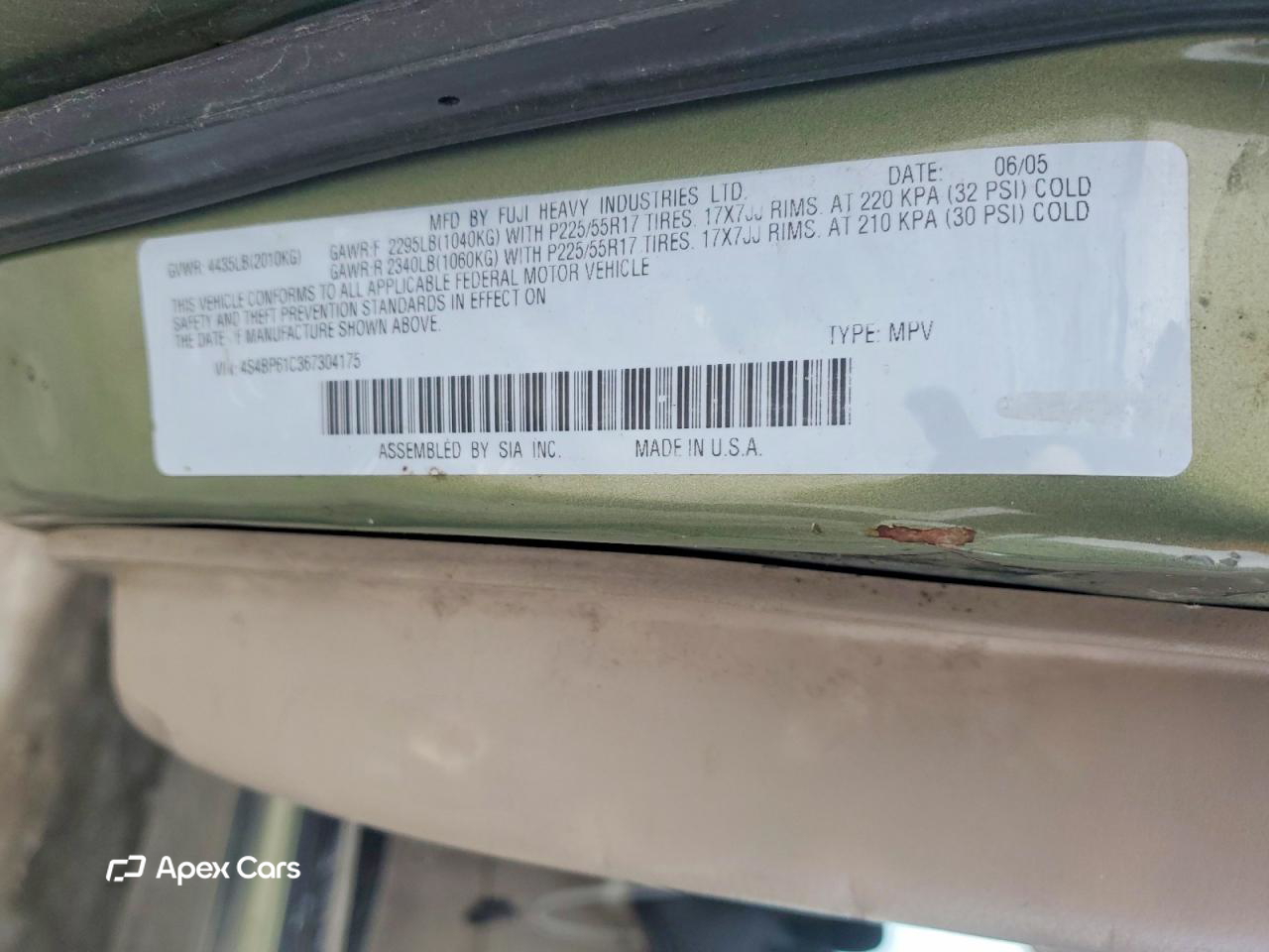 Subaru Legacy 2006
