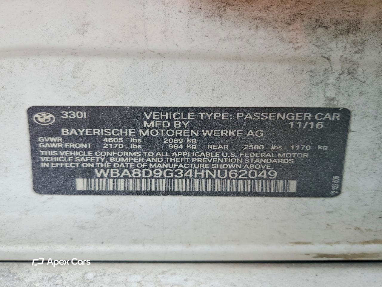 BMW Series 3 2017