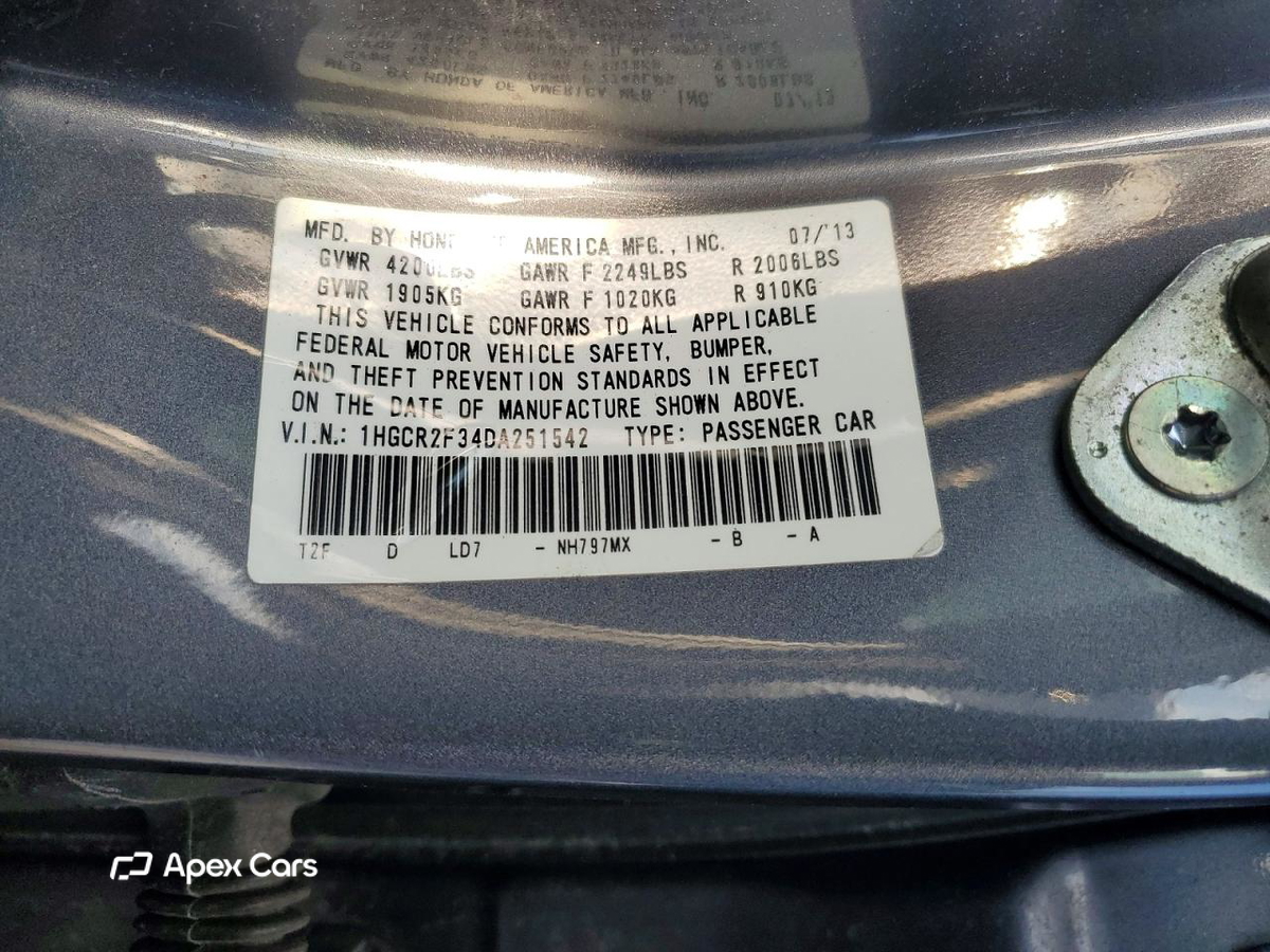 Honda Accord 2013