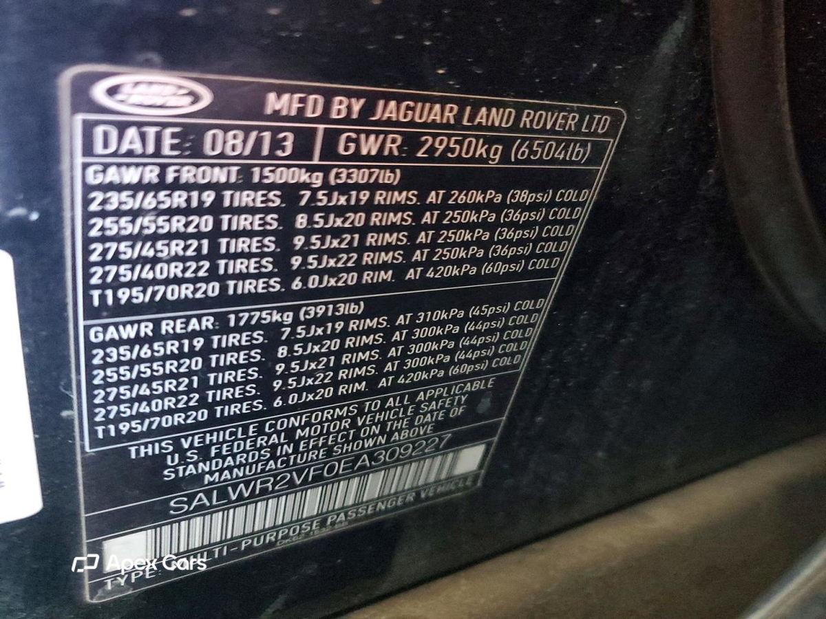 Land Rover Range Rover 2014