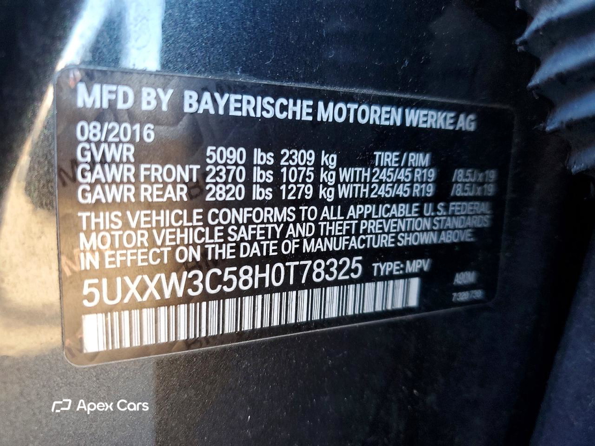 BMW X4 2017