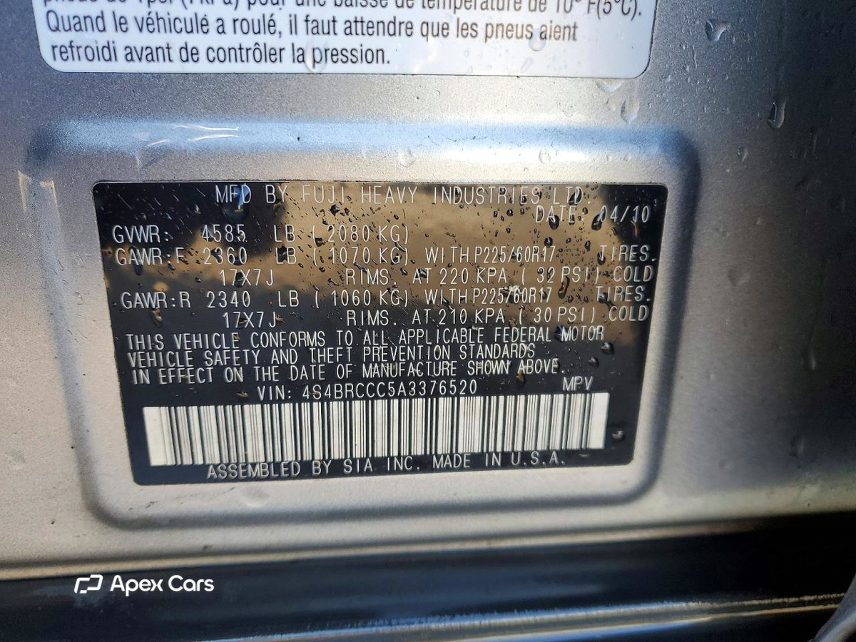 Subaru Outback 2010