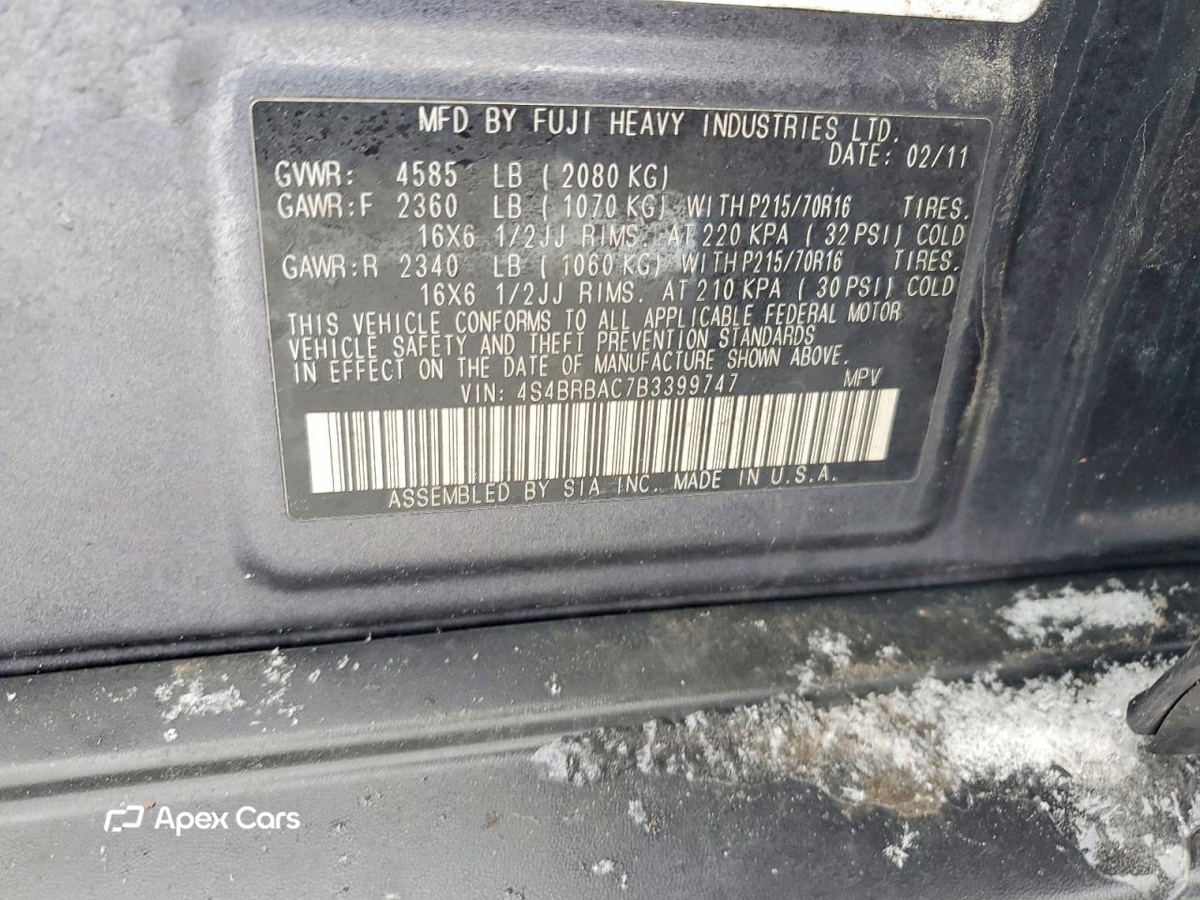 Subaru Outback 2011