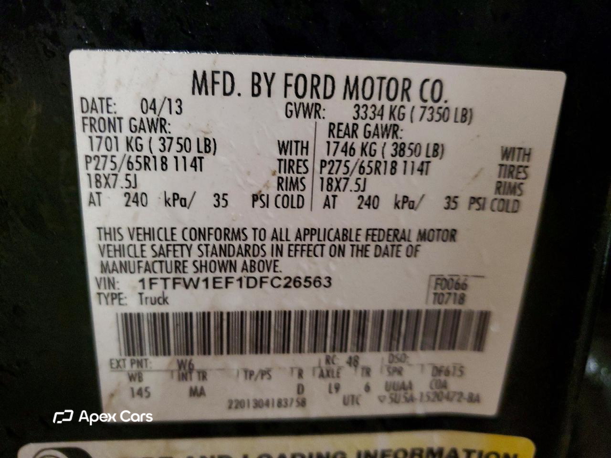 Ford F-150 2013