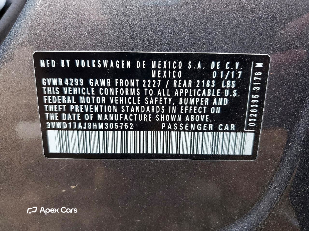 Volkswagen Jetta 2017