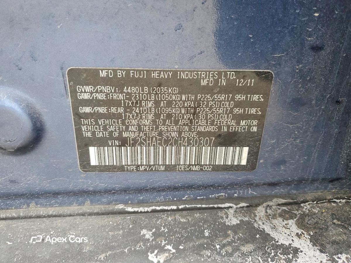Subaru Forester 2012
