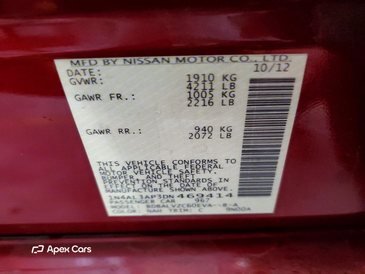 Nissan Altima 2013