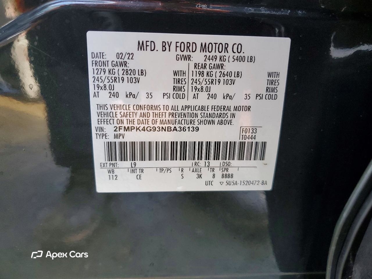 Ford Edge 2022