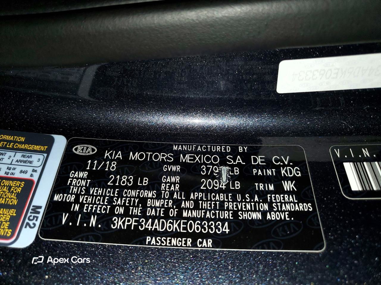 Kia Forte 2019