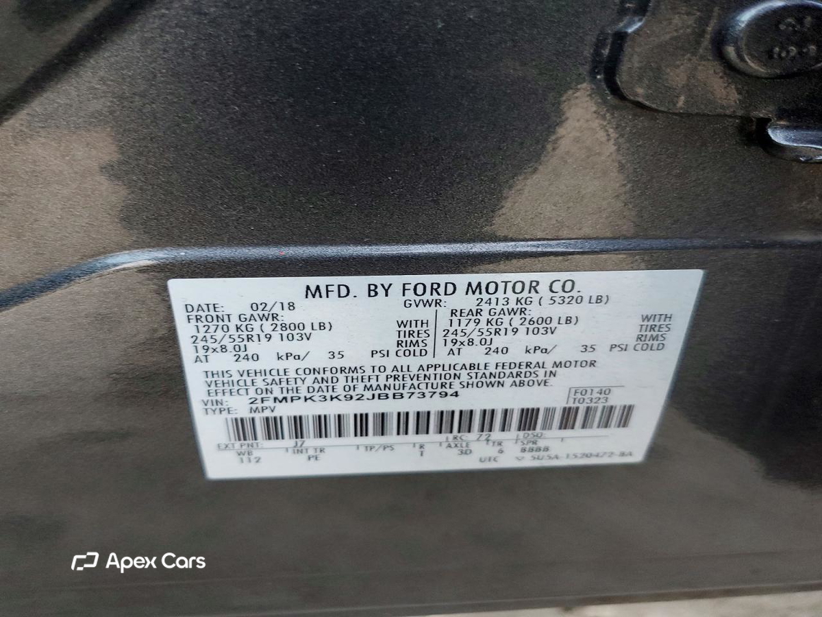 Ford Edge 2018