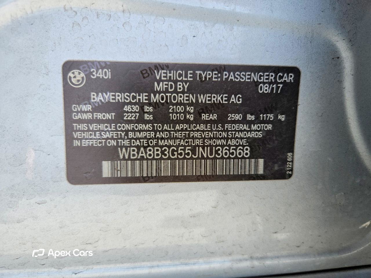 BMW Series 3 2018