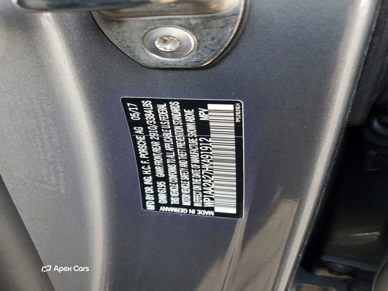 Porsche Cayenne 2017