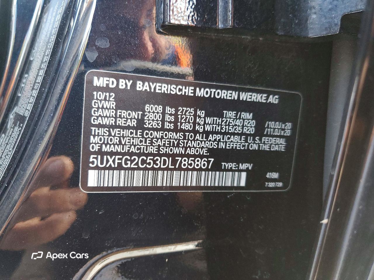 BMW X6 2013