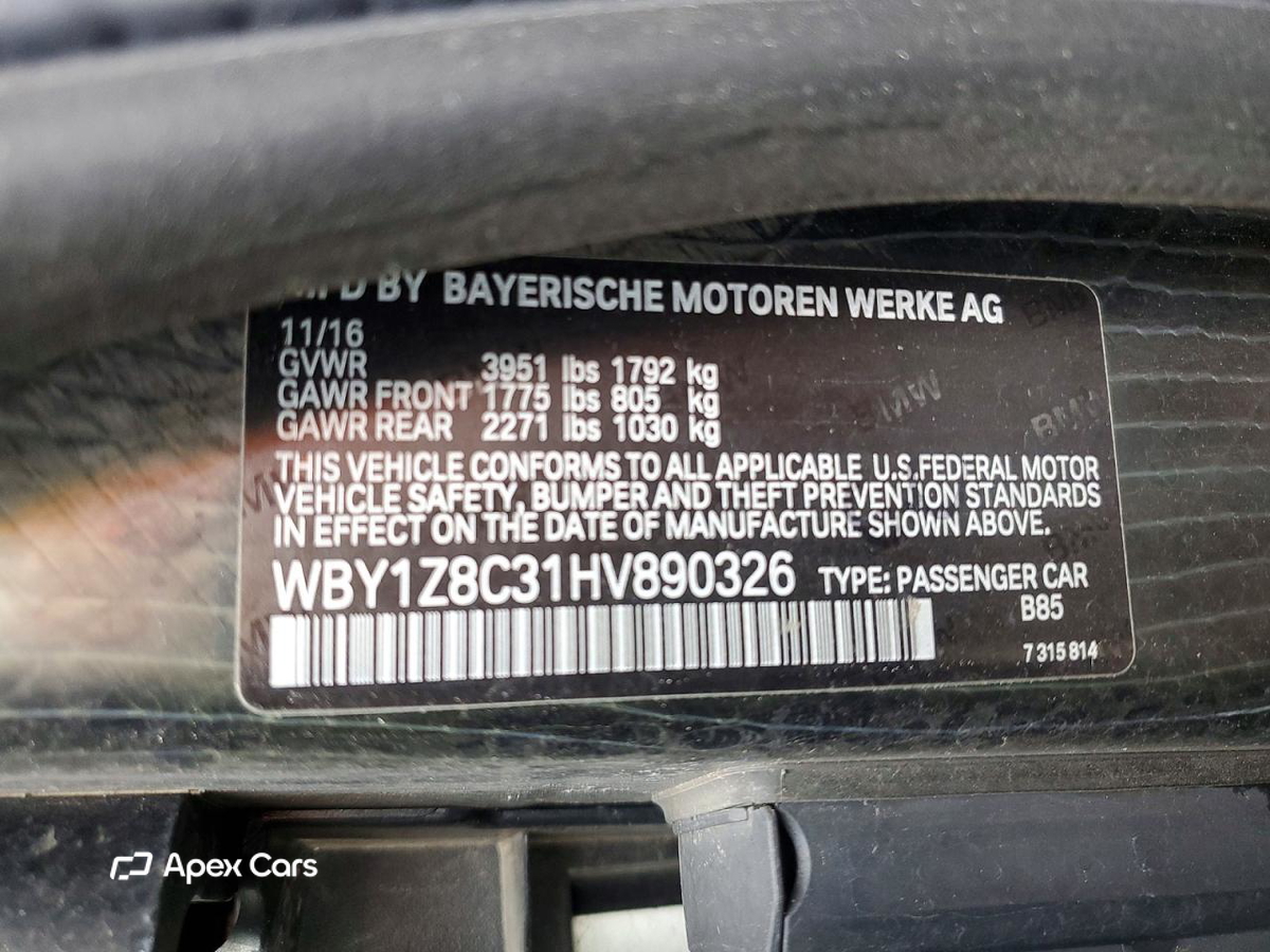BMW i3 2017