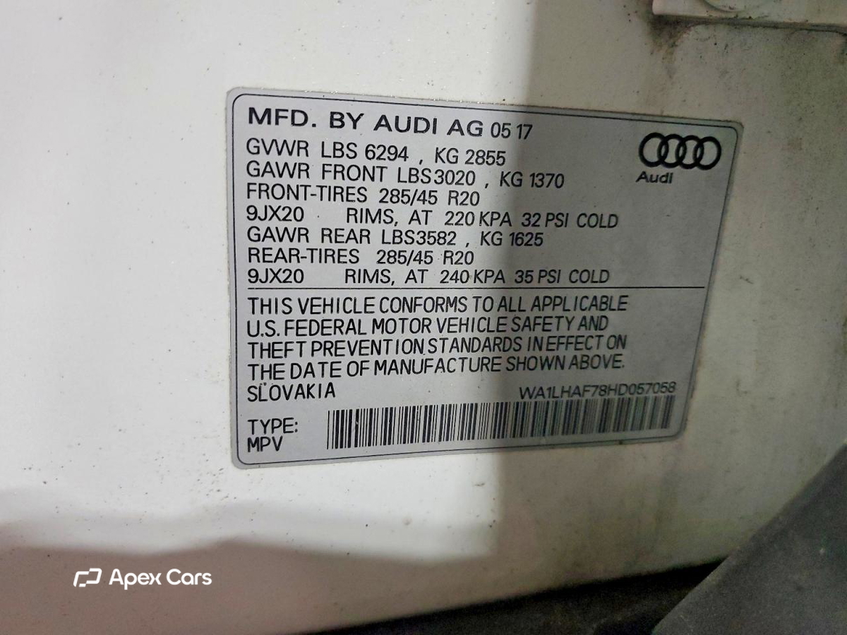 Audi Q7 2017