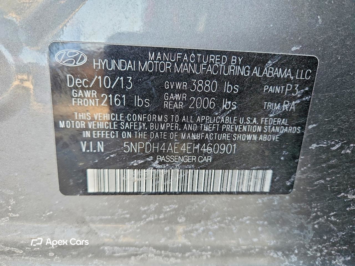 Hyundai Elantra 2014