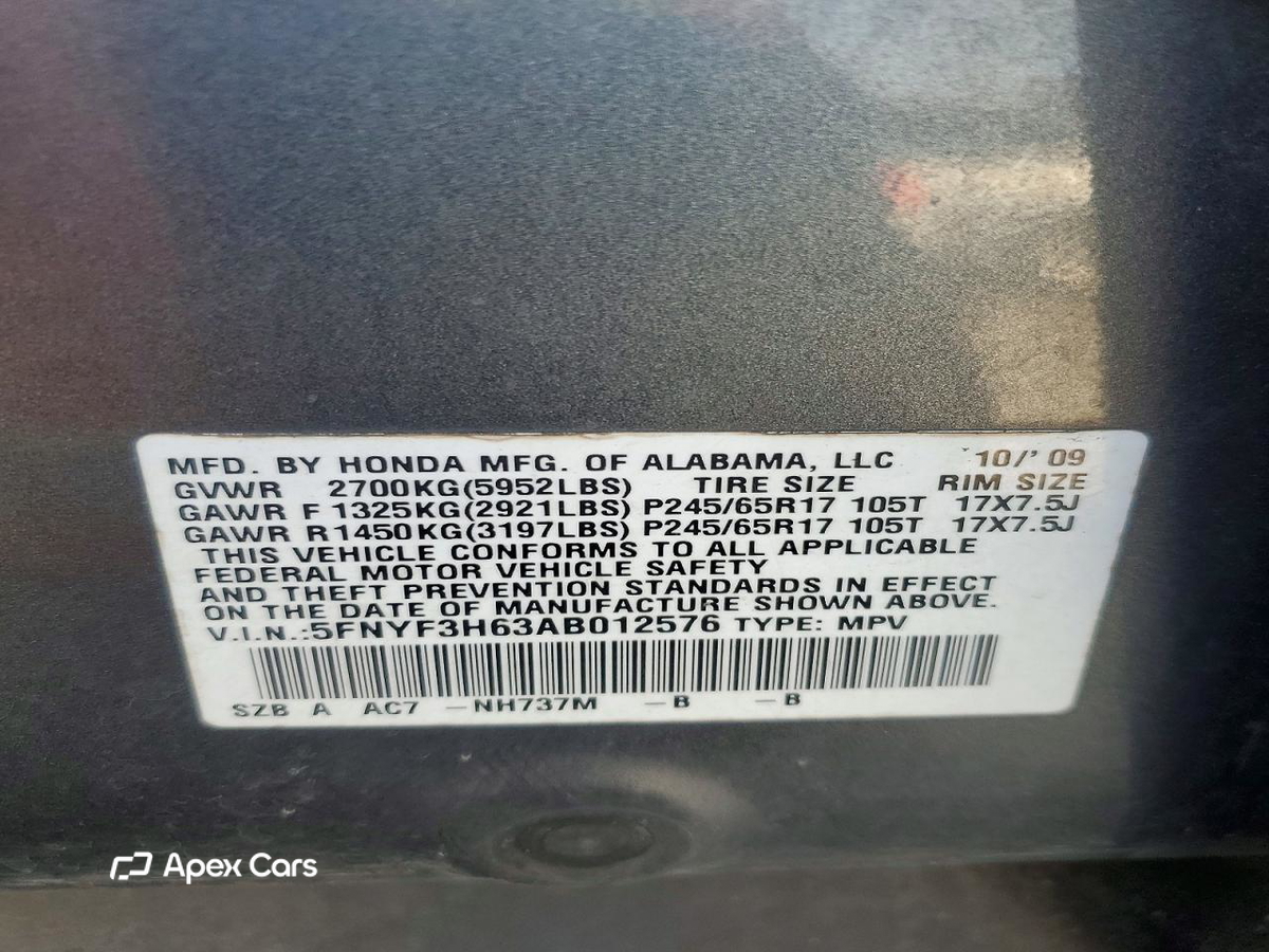 Honda Pilot 2010