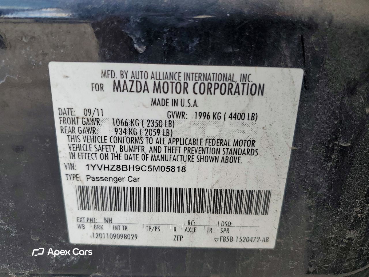 Mazda 6 2012