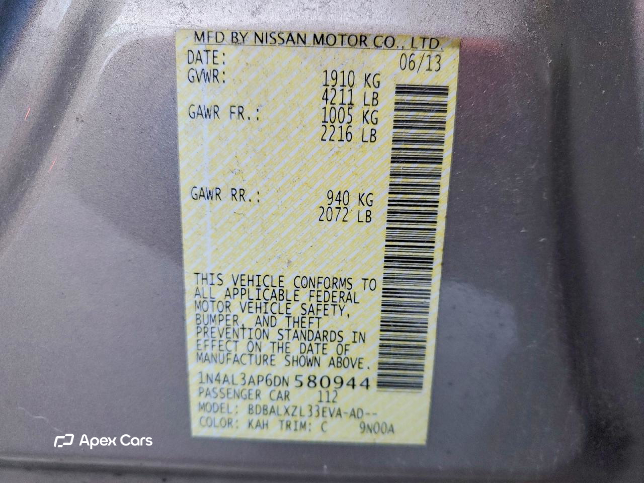 Nissan Altima 2013