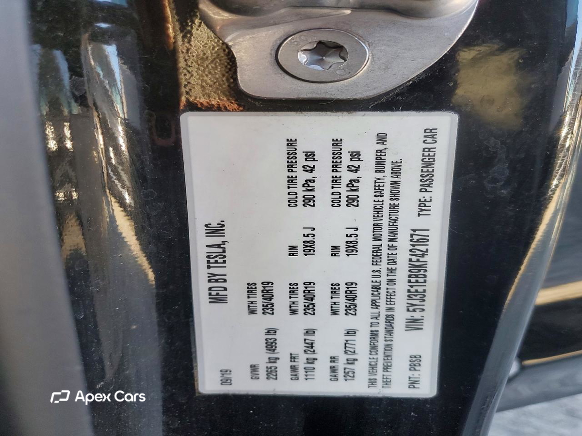 Tesla Model 3 2019