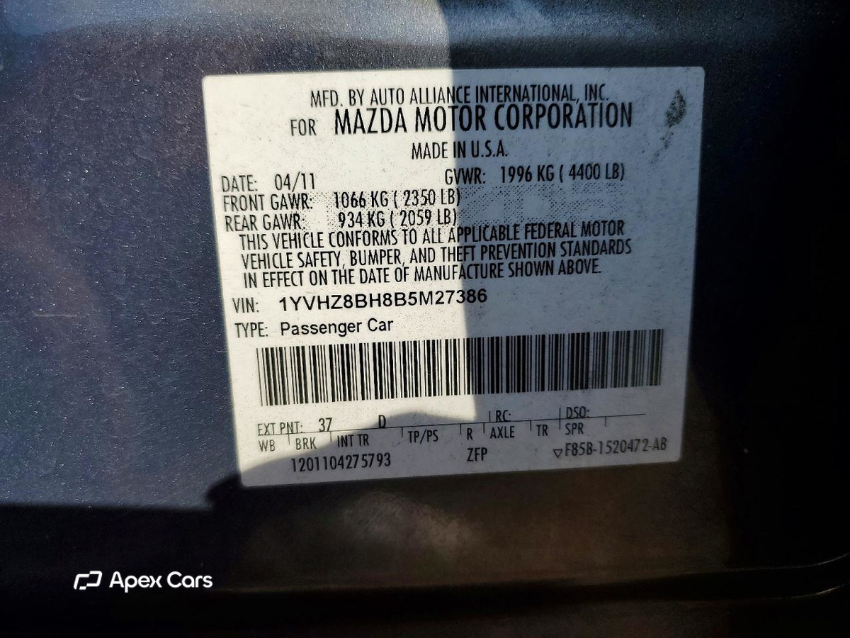 Mazda 6 2011